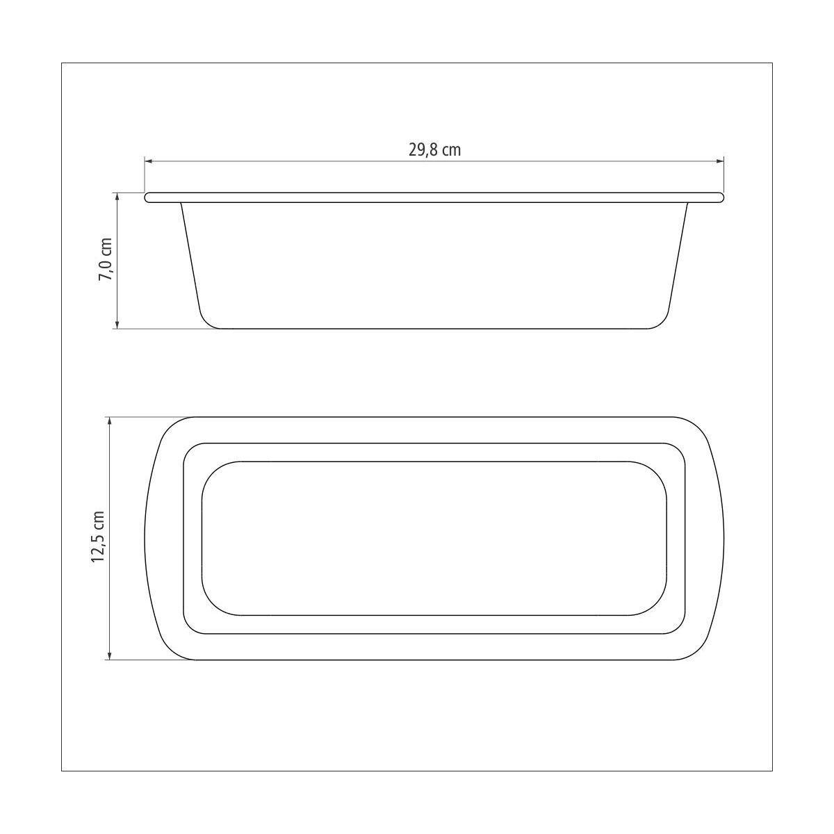 Forma para Pão e Bolo 26 cm 1,4 L Brasil Grafite Antiaderente - foto 5
