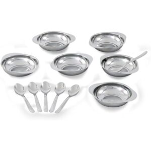 Conjunto para Sobremesa Brinox Jornata 12 Peças Aço Inox - foto 1